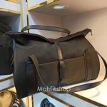 ساک مسافرتی ضد آب بند چرمی خمره‌ای | ساک ورزشی شیک و مقاوم برای سفرهای کوتاه 5506  تصویر کوچک شماره2