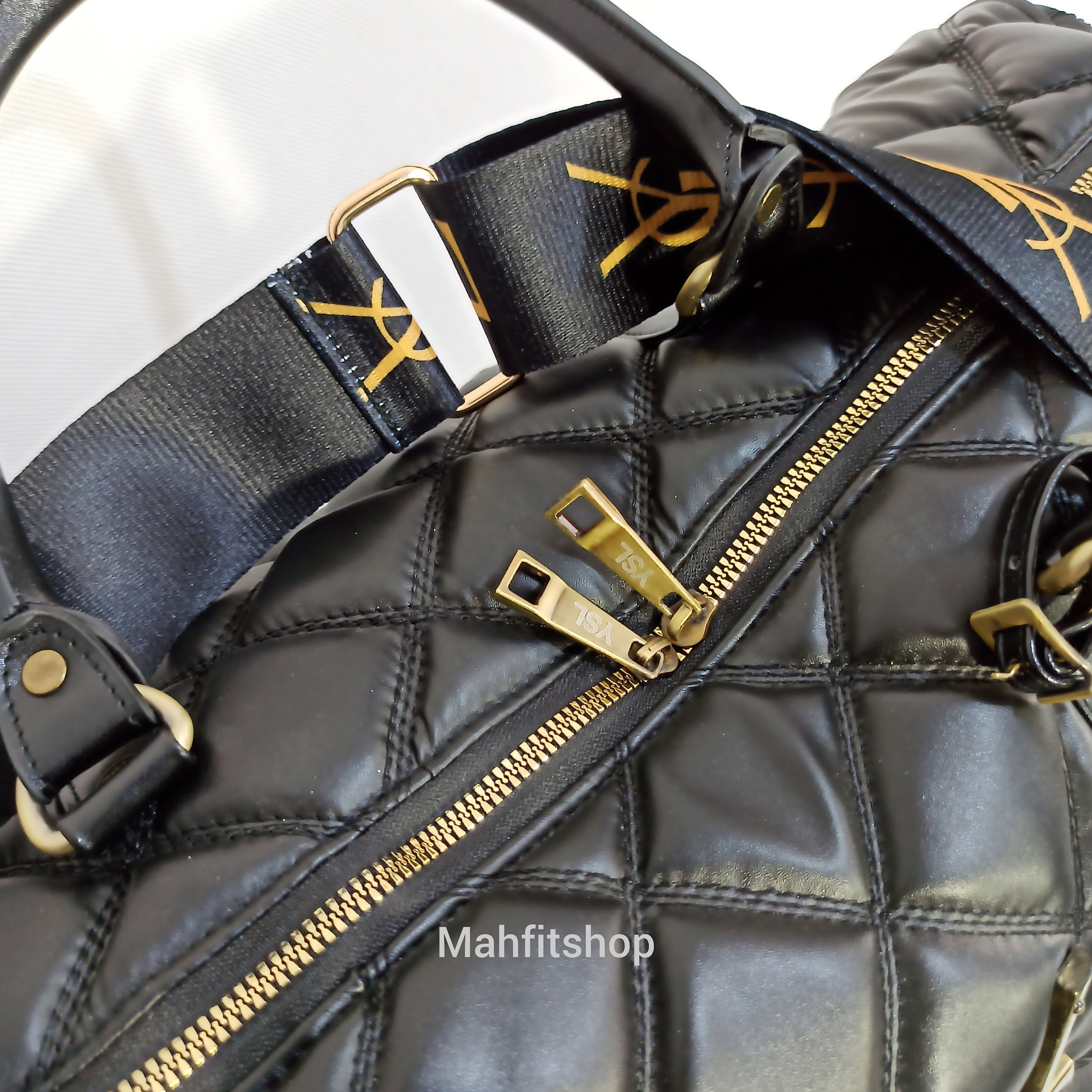 ساک مسافرتی چرمی YSL بزرگ | کیف ورزشی لاکچری وای‌اس‌ال 869 تصویر شماره 7